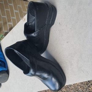 Dansko black clogs